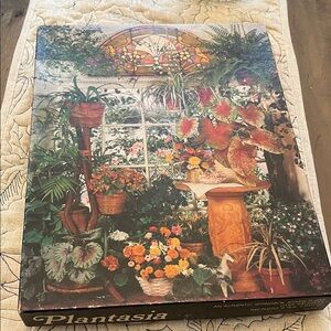 Springbok Vintage Plantasia Botanical Puzzle 500+ Jigsaw Puzzle 1977 EUV